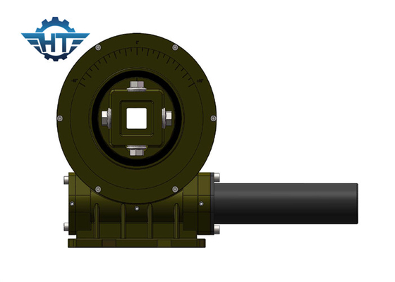 satın al Solar Trackers Vertical VE9 Worm Gear Slew Drives With Square Tubes Output online manufacture