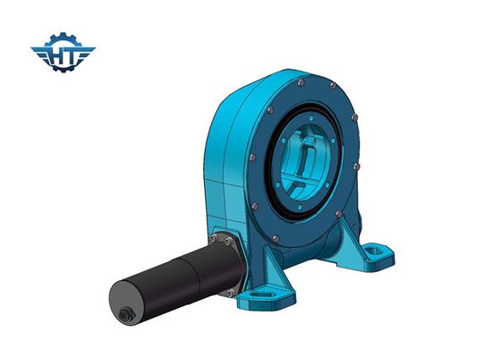 satın al Vertical VE9 Solar Tracker Slew Drive With Hourglass Worm And For 13*13, 14*14 Tube Size online manufacture