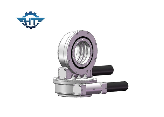 satın al Vertically And Horizontally Mounted Dual Axis Slewing Gear Drive With 24 VDC Motors online manufacture