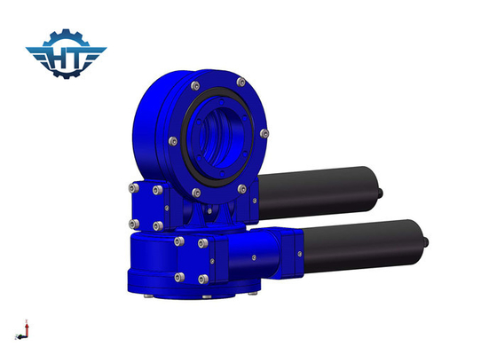 satın al Blue SDE3 Dual Axis Slew Drive For Solar Tracker With Enclosed Housing online manufacture