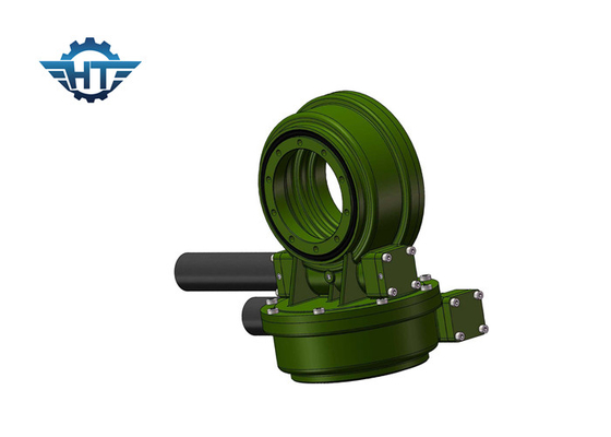 satın al Dual Axis Small Slew Drive With 24VDC Planetary Geared Motor For Solar Tracking System online manufacture