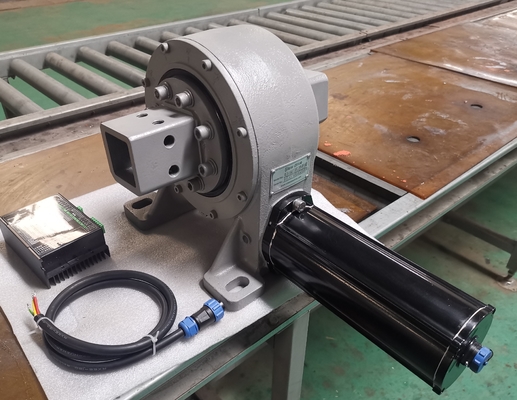 satın al 42CrMo Elektrikli Döner Sürücü Enlcosed Ev Döner Halka Sürücüsü online manufacture