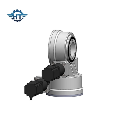 Çok Dişli Temaslı ve 24V Motorlu Solar Tracker için Sonsuz Dişli Çift Eksenli Döner Tahrik