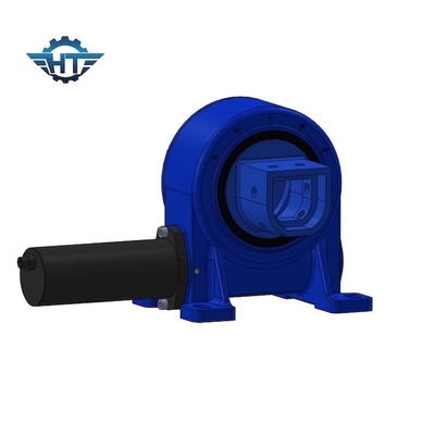 Güneş Takip Sistemi için 24V DC Motorlu Kapalı Muhafaza IP66 Sonsuz Dişli Döner Tahrik