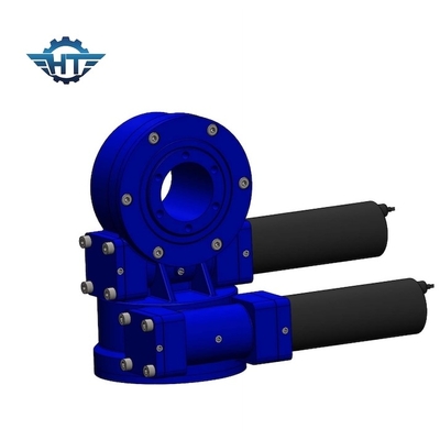 Güneş Takip Sistemi için 12V DC Motorlu 7 İnç Çift Eksenli Döner Tahrikli Şanzıman