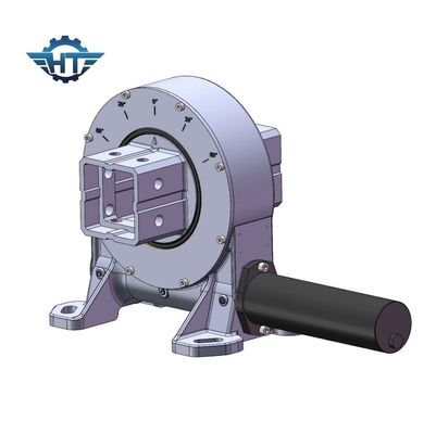 Oem 7&quot; Slew Drive Gearbox Düşük Hızlı Yatay Tek Eksenli Güneş İzleyici