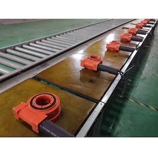 Inlined Solar Tracker SE3 Tek Eksenli Döner Tahrik Çok Dişli Temas