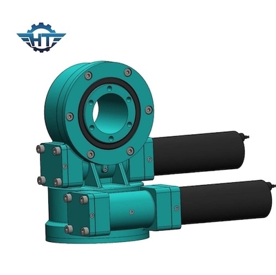 Step Motor Çift Eksenli Döner Sürücü 14 İnç Gümüş Gri Solar Döner Sürücü